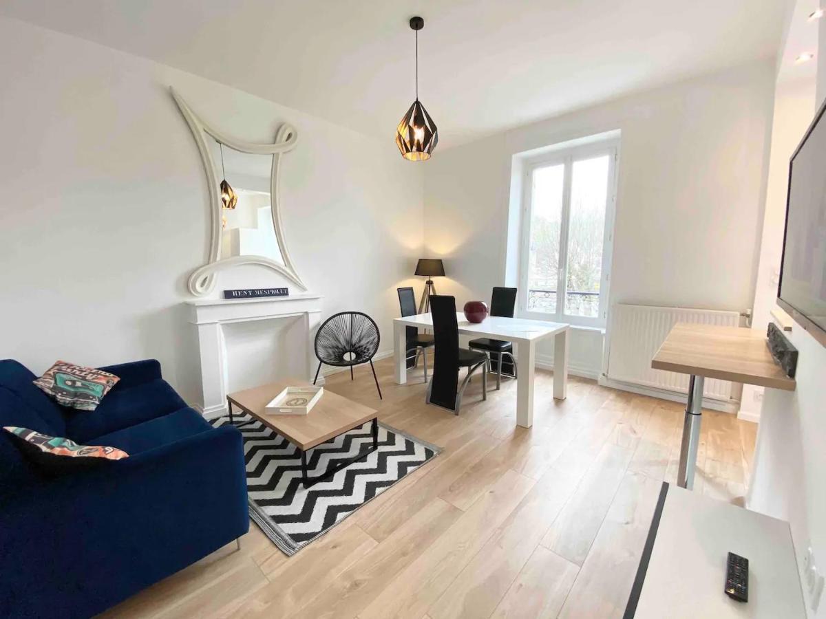 Le Deco - Confort - Wifi - Luminosite - Entre Gare Et Centre Quimper Esterno foto