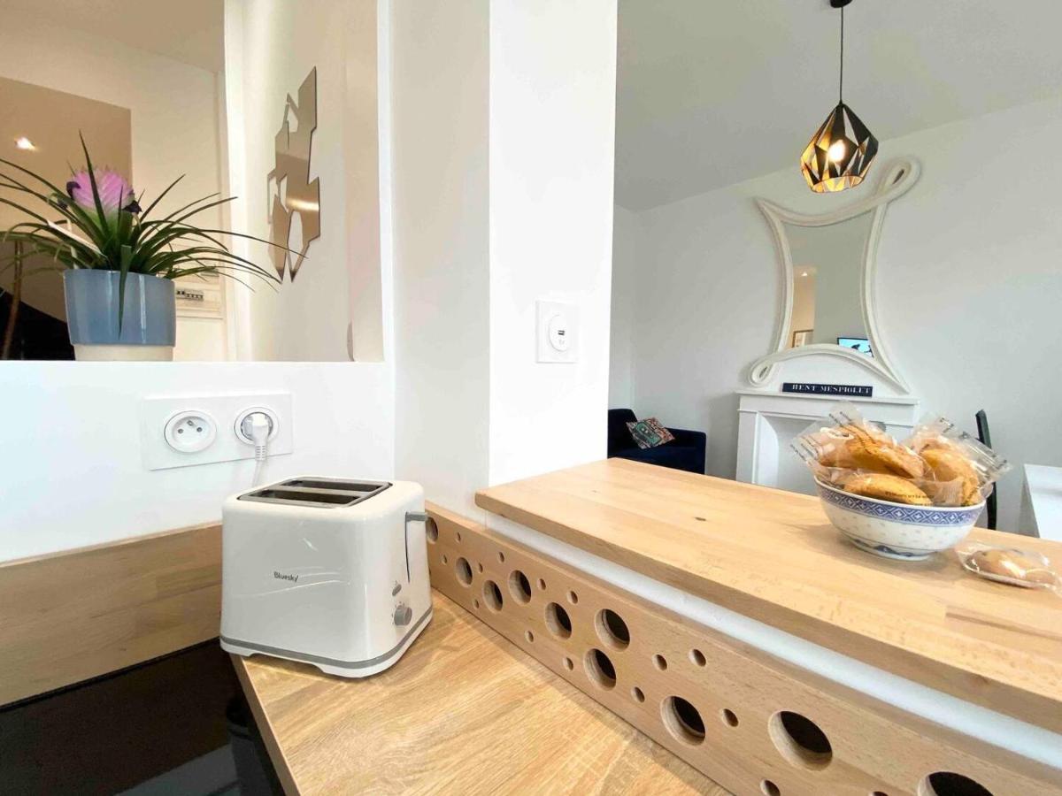 Le Deco - Confort - Wifi - Luminosite - Entre Gare Et Centre Quimper Esterno foto